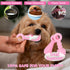 Puppy Toys, 9 Pack Chew Toys for Teething, Cute Pink Soft Durable Interactive Toys for Small Dogs