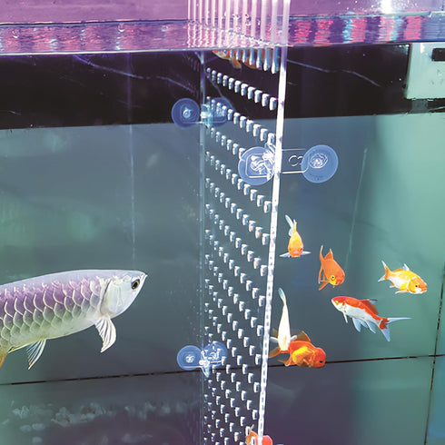 1pc Acrylic Fish Tank Divider Board with Suction Cup, Large Aquarium Divider for Mixed Breeding