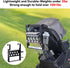 Vekclit Golf Stroller Attachment, Golf Club Holder for Strollers Universal Golf Club Holder