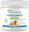Folate for Dogs - Supports Cardiovascular & Prenatal Health, Folic Acid with Zinc, Biotin, Iron & Vitamin B12, 120 Soft
