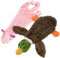 Best Pet Supplies Stuffing Free Squeaky Dog Toys for Small, Medium, and Large Dogs, Durable Chew Toy for Teething Puppy