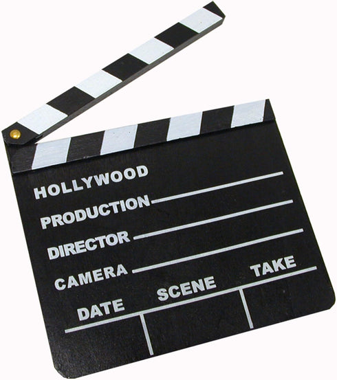 Windy City Novelties Hollywood Directors Party Kit, Includes Directors Megaphone, Clapboard, Award Trophy