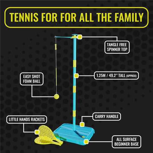 Swingball Early Fun - Portable Tether Tennis Set for Children - All Surface, Ages 3+ (MK7283)