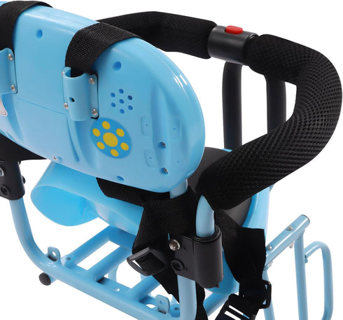 SHATUOA 6 6 Removable Rear Kids Bike Seat, Portable Baby Safety Rear Seat with Soft Cushion, Back-Mounted Child Bike