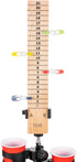 New Valley Walber Score Keeper Set for Cornhole Game - Easy to Assemble Scoreboard & Drinkholders for Outdoor Games