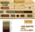 Yes4All Wooden Hang Board for Doorway - Hand Strengthener Equipment for Finger, Grip, and Pull Up Training