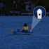 Five Oceans Kayak Lights, Battery-Powered LED Stern Lights for Night Kayaking with Suction Cup