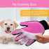 BYETOO Pet Dog Cat Grooming Glove with 261 Tips, Gentle Deshedding Brush Mitt for Long/Short Fur