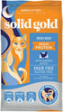 Solid Gold High Protein Dry Cat Food - Indigo Moon with Digestive Probiotics, Grain & Gluten Free, Chicken, 3lb