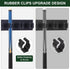 Pool Stick Holder - 7 Pool Cue Rack Wall Mount with Cue Rest and Ball Holder, Wooden Accessories for Game Room