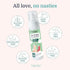 Hepper Waterless No Rinse Dry Shampoo | Dry Shampoo Foam for Dogs, Cats & Other Pets - No Rinse, Just Brush
