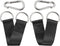 Pair of Outdoor Hanging Straps with Carabiner - Holds 150kg/330lbs, Straps Hanging Kit for Camping, Gym Bar Attachments