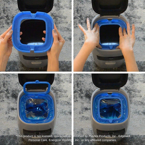 Cat Litter Pail Bag Adapter, Fits Litter Genie, Litter Genie Plus, Litter Genie XL, and XXL