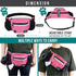 PetAmi Dog Fanny Pack, Treat Pouch for Walking and Training, Water Bottle Holder, Pink