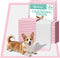 Pink Puppy Pee Pads, 24"x 24" 40 Count Disposable Puppy Pee Pad