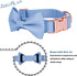 Soft Leather Bowtie Dog Collar, Adjustable Cute Bow Tie Collar with Stylish Rose Gold Heavy Duty Metal Buckle for Dogs