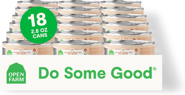 Open Farm Canned Cat Food, Pate for Complete & Balanced Nutrition, Grain