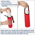 Jxiwfvl 2 PCS Water Bottle Holder with Strap Water Bottle Carrier with Strap Neoprene Sleeve with Carrying Handle