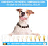 Samll Small Dog Toothbrush Kit,Puppy Tooth Brushing Kit, Suitable for All Puppy and Dogs Dental Care. White, Soft