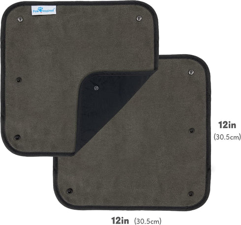 Paw Inspired Washable Guinea Pig Cage Liners, Fleece Bedding for Small Animals, Bamboo Charcoal Odor Control Pee Pads