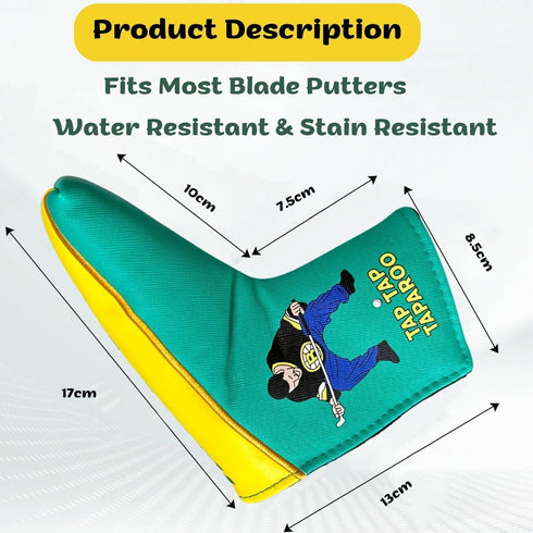 Funny Golf Putter Headcover, Perfect Golf Gift for Men and Women, Accessories for Golfers