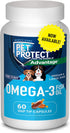 Pet Protect Omega 3 Supplement for M/L Dogs, 60 Capsules