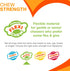 Nylabone Peanut Butter & Bacon Flexi Chew Bone – Moderate Chew – XX-Small/Tiny (2 Count).