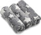 1 Pack 3 Puppy Blankets, Super Soft Warm Sleep Mat with Grey Star Cute Print, Fluffy Fleece Pet Blanket (Small, 23"x15")