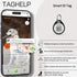 Taghelp 2-Pack 1.2") -Smart QR Code Pet ID Tag for Dogs - Instant GPS Location Alert via Email, No App/Subscription