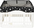 Dog Playpen Mesh Top Cover for 36" Inch Pet Playpen with 4 Panels, Ideal for Indoor/Outdoor Use (Black)