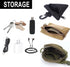 Meprona 2 Packs Pack Tactical EDC Pouches Compact Mini Military Molle Utility Pouch Accessories Organizer Bags Coin