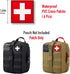 6 Medical Cross Patch, POWNEW Tactical First Aid Med Patches Perfect for IFAK Trauma Pouch, EMT, EMS, EDC Bag - Pcs