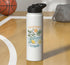 Souvenir Shirt California Citrus Sunshine Vintage Graphic Souvenir Stainless Steel Insulated Water Bottle