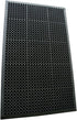 03_122_WBK "1/2-inch 1/2" 36" 60", Rubber-Cal Dura Chef" Anti-Slip Rubber Kitchen Mat, x x Black