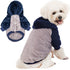 FabriCastle Dog Hoodie Sweater, Ultra Soft and Warm Dog Coat for Small or Medium Dogs, Pet Jacket for Boy or Girl (Grey
