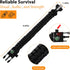 Survival Bracelets for Men, Paracord Tactical 5-in-1 Camping Gear Kit with 12-ft Detachable Rope and Multitools