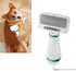 2 1 Pet Hair Dryer Blower, in Dog Hair Dryer Brush Adjustable Air Speed Pet Blow Dryer Lightweight Dog Blower Dryer