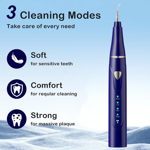 Psytpusa Plaque Remover for Teeth, Pet Ultrasonic Cleaner, Dog Plaque and Tartar Remover with LED Light, Dog Teeth