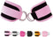 Fitness Ankle Straps for Cable Machines, 2 Pack Adjustable Padded Cuffs for Kickback Glute Workouts, D-Ring Leg Straps