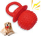 Novelty Squeaky Pacifier Dog Toys - Latex Chew Toys for Teething Puppies, Mild Chewing for Small, Medium, Large Dogs