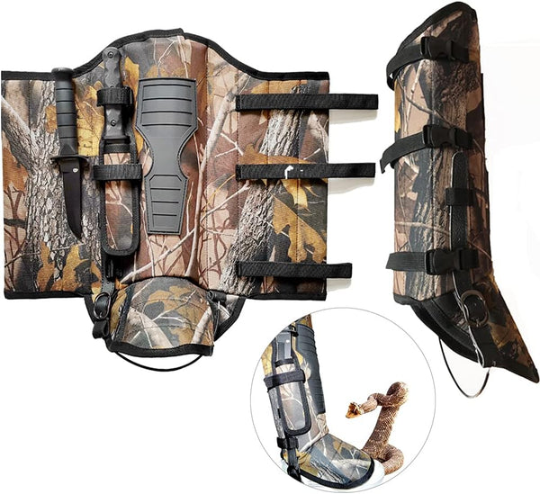 Snake Guards Anti Bite Gaiters, Lower Leg Armor for Hunting and Hiking, Fit for Men & Women