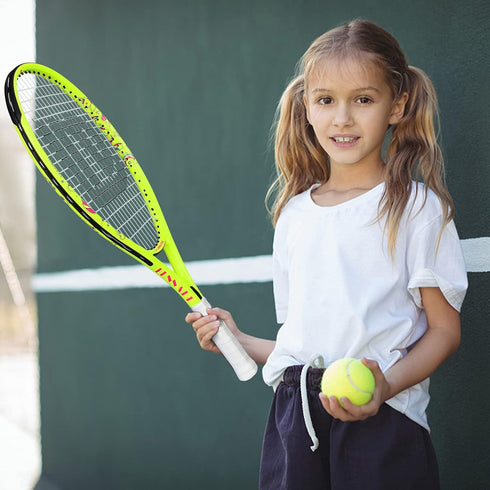 Tennis Racket for Kids, Junior 19/21/23/25 Inch Youth Racquet with Cover, Beginner Boys and Girls