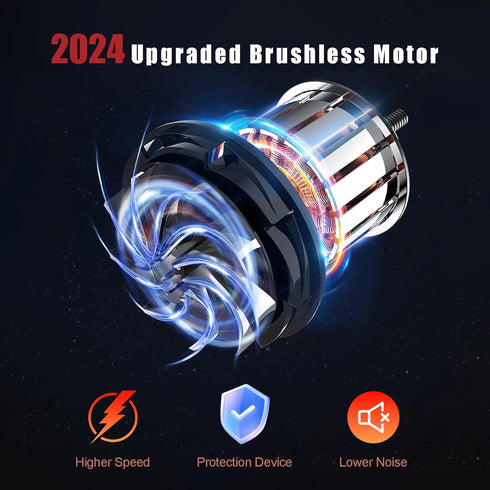 110-120V 4 Nozzles, Electric Pump for Inflatables, Quick-Fill Air Mattress Pump for Air Bed Pool Toy Raft Boat, AC