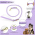 Wisedog Polyester Rope Dog Leash, Heavy Duty with Soft Comfortable Padded Handle, Durable Stylish Braided Pet Leash, 5