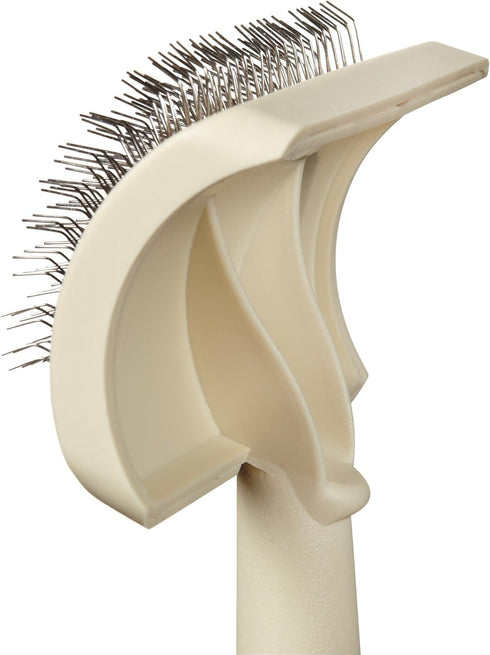 Master Grooming Tools Universal Small Slicker Brush for Pets, White