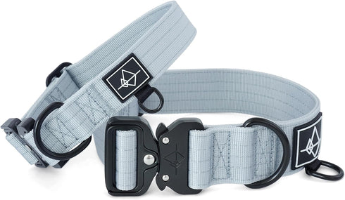 Made to ROAM Premium Dog Collar, Adjustable Heavy Duty Nylon with Quick-Release Metal Buckle (Alaska Daybreak, Classic