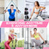 Resistance Bands Set with Handles, 150LBS Exercise Bands for Muscle Training, Ankle Straps for Men Women