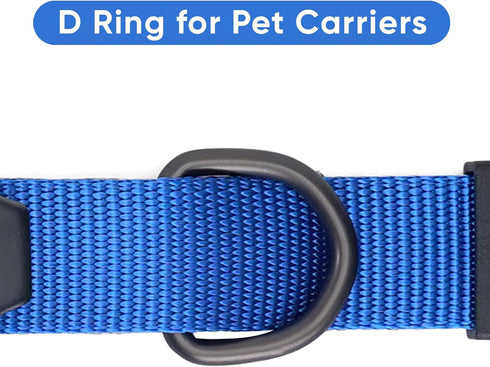 Pawtitas Blue Dog Seat Belt | Adjustable Pet Safety Seat Belt for Small to Large Dogs | Exceeds Safety Standards