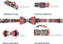 Elegant Little Tail Independence Day Dog Collar, July 4th American Flag Bowtie Collar for Small Dogs, Holiday Pet Gift