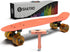 Skatro Mini Cruiser Skateboard - 22x6 inch Retro Style Plastic Board